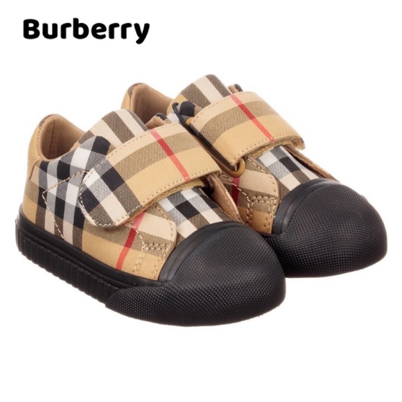Burberry Other - SOLD 🛑 Authentic BURBERRY TARTAN SNEAKERS